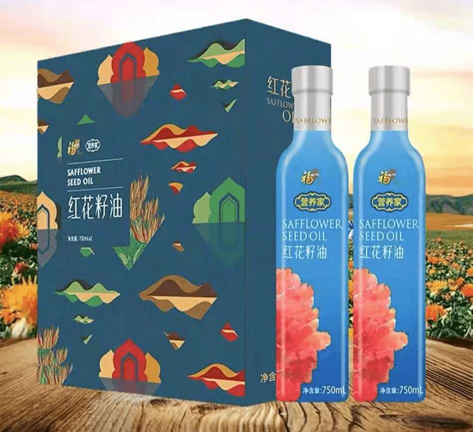 營養(yǎng)家 紅花籽油 ≥500ml*2